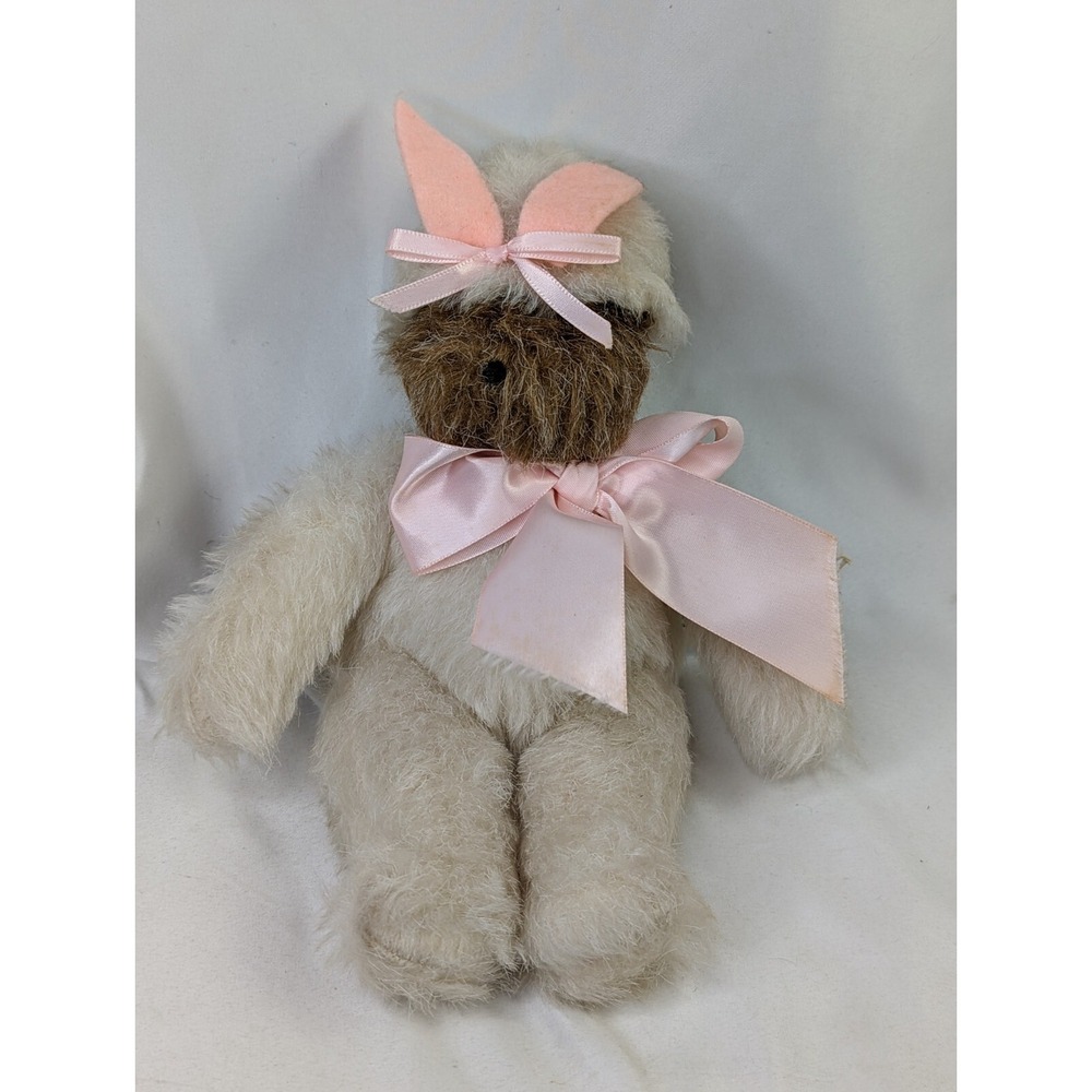 Hen in the Holly Bear Plush 8 Inch Bunny Outfit Stuffed Animal Toy